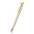 Parker Duofold White Ivorine GT hrot F