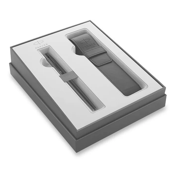 Hauptbild des Produkts Parker IM Achromatic Black BT roller, dárková sada s pouzdrem