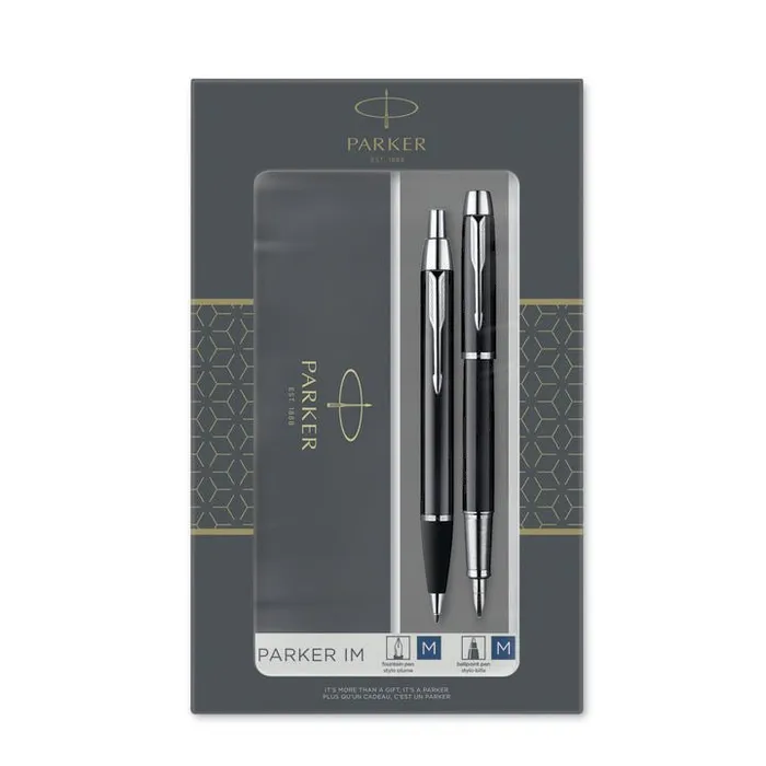 Hauptbild des Produkts Parker IM Black CT sada plnicí pero a kuličková tužka