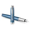 Parker IM Premium blaugrau CT-Spitze F