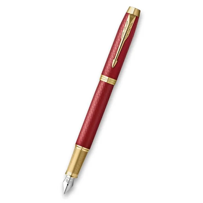 Hauptbild des Produkts Parker IM Premium Red GT plnicí pero, hrot F, dárková kazeta s pouzdrem