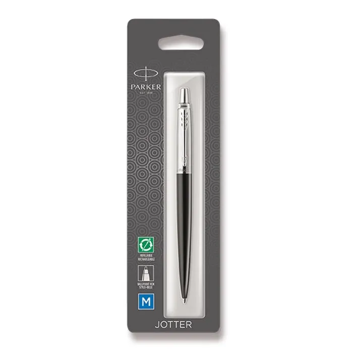 Hauptbild des Produkts Parker Jotter Bond Street Black CT kuličková tužka, blistr