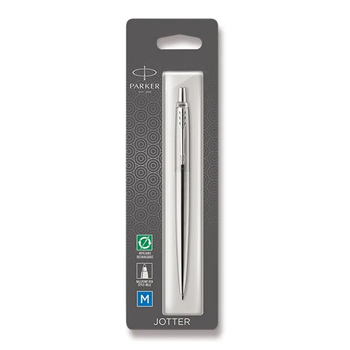 Hauptbild des Produkts Parker Jotter Stainless Steel CT kuličková tužka, blistr