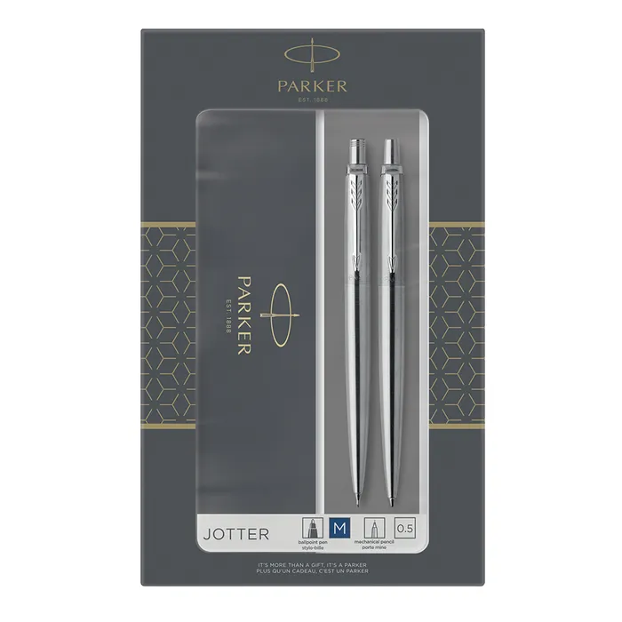 Hauptbild des Produkts Parker Jotter Stainless Steel CT sada kuličková a mechanická tužka