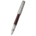 Premier Custom Crimson Red plnící pero -F- PARKER
