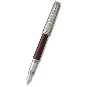Premier Custom Crimson Red plnící pero -F- PARKER