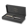 Parker Sonnet Core Grey GT 18K Füllfederhalter, F