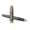 Parker Sonnet Core Grey GT Füllfederhalter F-Feder