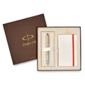 Parker Sonnet Pink Gold Set mit 5TH und Notizbuch