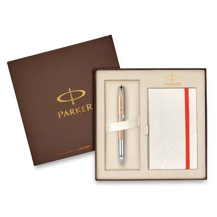 Hauptbild des Produkts Parker Sonnet Pink Gold sada 5TH a zápisník