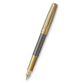 Parker Sonnet Premium Arrow GT, 18K Füllfederhalter und Etui-Set