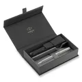 PARKER Sonnet Stainless Steel CT Kugelschreiber und Etui-Set