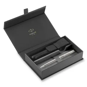 PARKER Sonnet Stainless Steel CT Kugelschreiber und Etui-Set