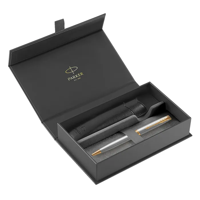 Hauptbild des Produkts Parker Sonnet Stainless Steel GT kuličkové pero, dárková kazeta s pouzdrem