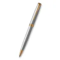 Weiteres Produktbild PARKER Sonnet Stainless Steel GT Kugelschreiber- und Notizbuchset