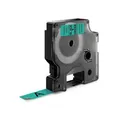 Weiteres Produktbild Klebeband, 12 mm x 7 m, DYMO „D1“, schwarz-grün