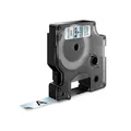Weiteres Produktbild Klebeband, 12 mm x 7 m, DYMO „D1“, transparent-schwarz