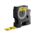 Weiteres Produktbild Klebeband, 19 mm x 7 m, DYMO „D1“, gelb-schwarz