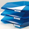Klebeband, 9 mm x 7 m, DYMO „D1“, weiß-blau