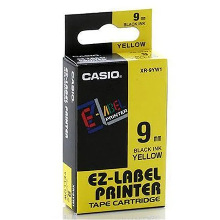 Hauptbild des Produkts Páska, 9 mm x 8 m, CASIO, žlutá-černá