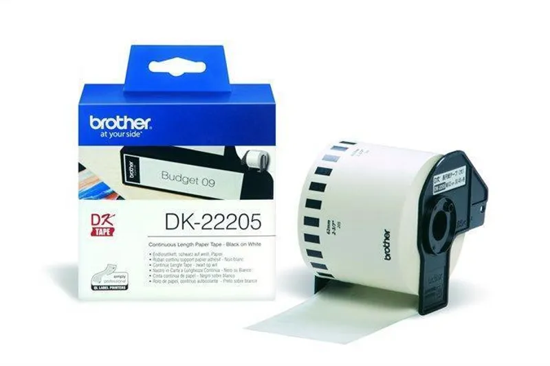 Hauptbild des Produkts Páska pro QL štítkovač, papírová, 62 mm x 30,48 m, BROTHER
