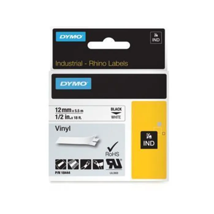 Hauptbild des Produkts Páska, vinylová, 12 mm, bílá, DYMO
