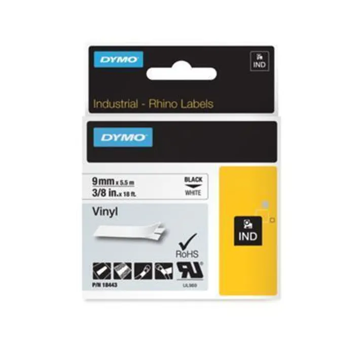 Hauptbild des Produkts Páska, vinylová, 9 mm, bílá, DYMO
