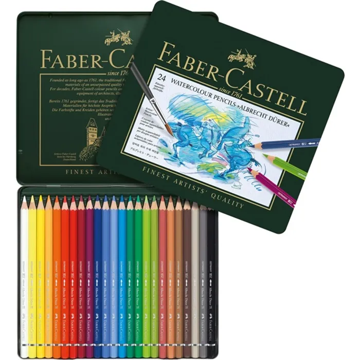 Hauptbild des Produkts Pastelka Albrecht Dürer plech.krabička 24 ks Faber Castell 117524