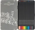 Buntstift Black Edition, Blechdose 12 Stück Faber-Castell 116413