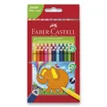 Faber Castell 116524 Extra Jumbo Dreieckskreide, Karton 24-tlg