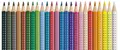 Faber-Castell 112424 Color Grip Buntstift, Papierbox 24 Stk