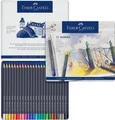 Faber-Castell 114724 Goldfaber Buntstift, Blechdose 24 Stk