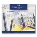 Faber-Castell 114724 Goldfaber Buntstift, Blechdose 24 Stk