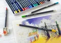 Faber-Castell 114724 Goldfaber Buntstift, Blechdose 24 Stk