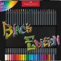 Weiteres Produktbild Faber-Castell 116425 Black Edition Buntstift, Blechdose 24 Stk
