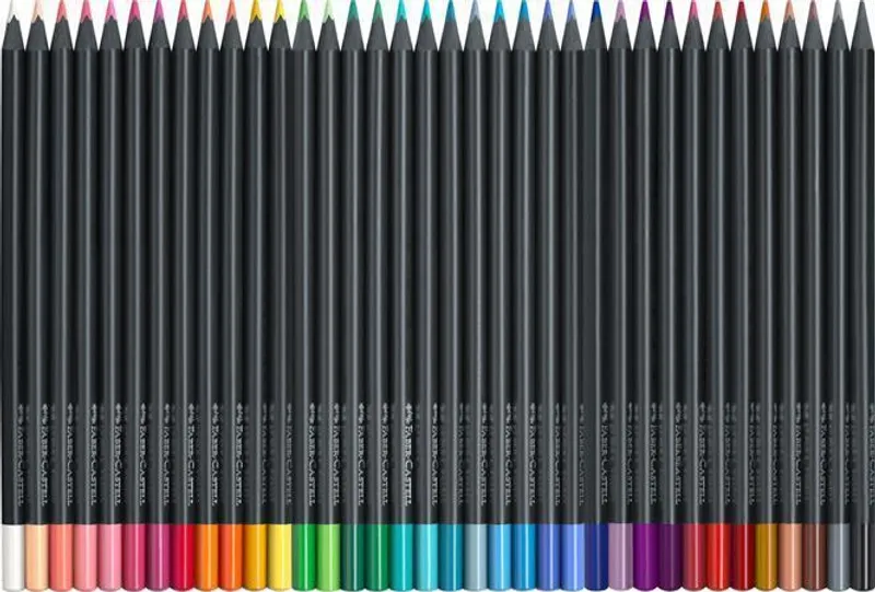 Hauptbild des Produkts Pastelka Faber-Castell 116436 Black Edition, papírová krabička 36 ks