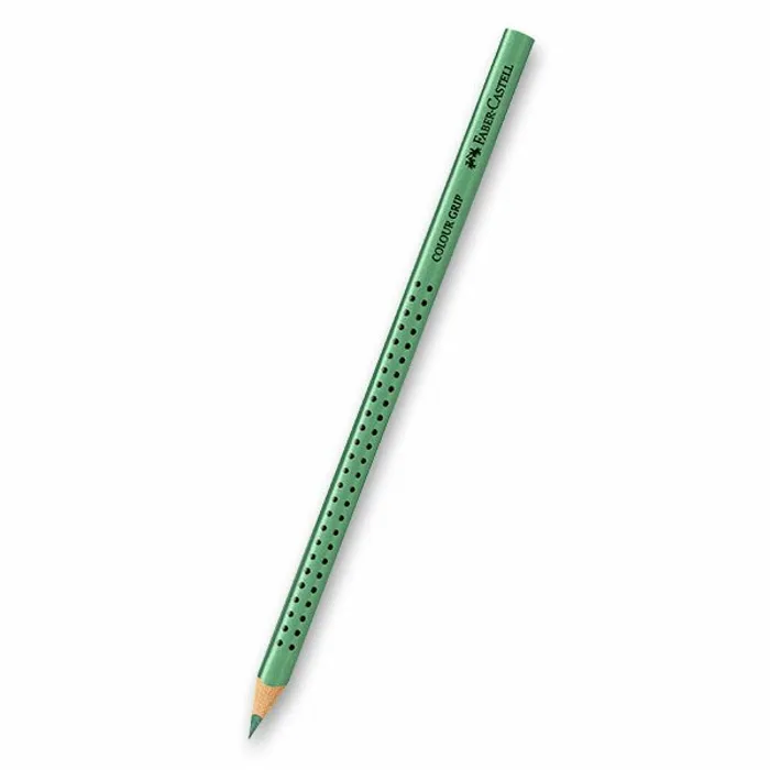 Hauptbild des Produkts Pastelka Faber-Castell Grip 2001 - metalické odstíny zelená