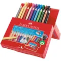 Pastelka Jumbo Grip dárkové balení 12ks + Grip popisovač Faber Castell 110913