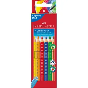 Jumbo Grip Buntstift, 6er Kartonetui Faber Castell 110906