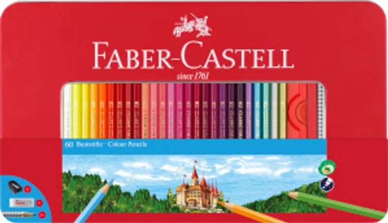 Hauptbild des Produkts Pastelka šestihranná, dárkový box 60ks  Faber Castell 115894