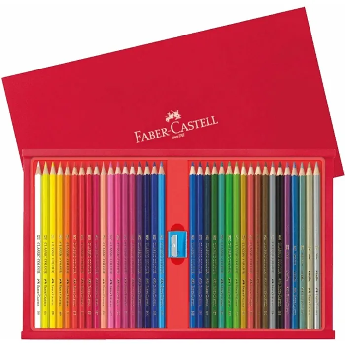 Hauptbild des Produkts Pastelka šestihranná dřevěný kufřík 36ks (#115837) Faber Castell