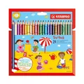 Dreieckige Buntstifte STABILO Trio strong - 24er Set