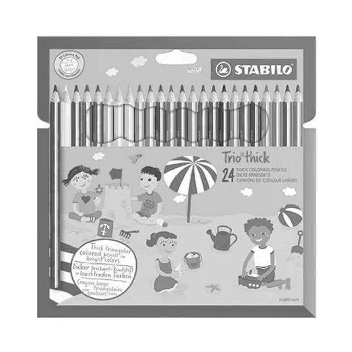 Hauptbild des Produkts Pastelka Stabilo Trio 24 barev