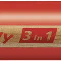 Weiteres Produktbild Buntstift, Wasserlinie und Wachsstift in einem STABILO woody 3 in 1 ARTY – 10-teiliges Set + Spitzer