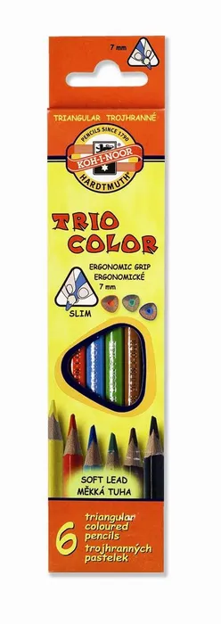Hauptbild des Produkts Pastelky 3131/6 trojhranné tenké 6 ks