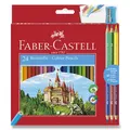 Faber-Castell 110324 Buntstifte, 24 Farben + 6 Farben