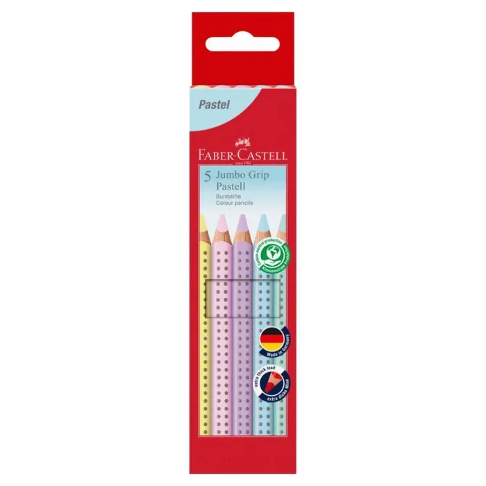 Hauptbild des Produkts Pastelky Faber-Castell 110991 Jumbo Grip Pastel 5 barev