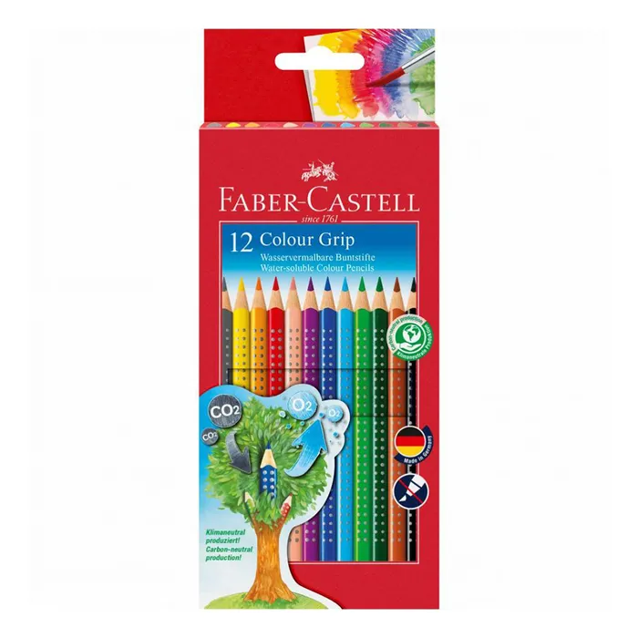 Hauptbild des Produkts Pastelky Faber-Castell 112412 Colour Grip 2011 12 barev