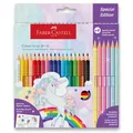 Buntstifte Faber-Castell 201543 Color Grip Einhorn-Set, 24-tlg