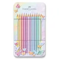Faber-Castell 201910 Sparkle Buntstifte 12 Farben